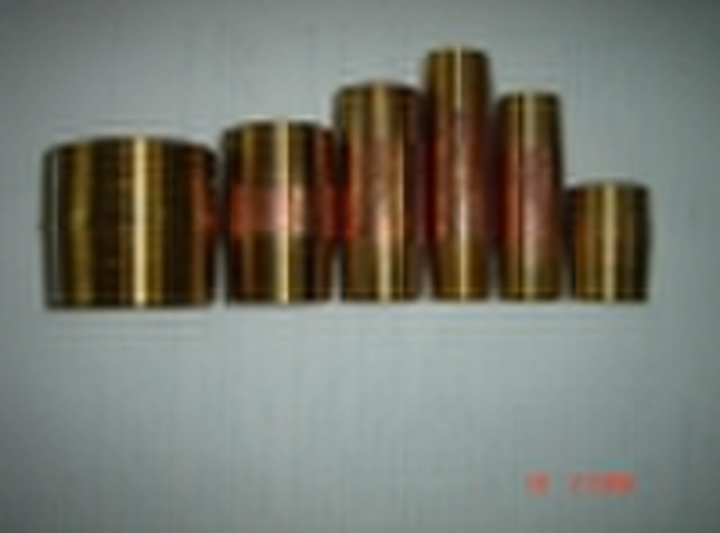 copper nipple or brass nipple