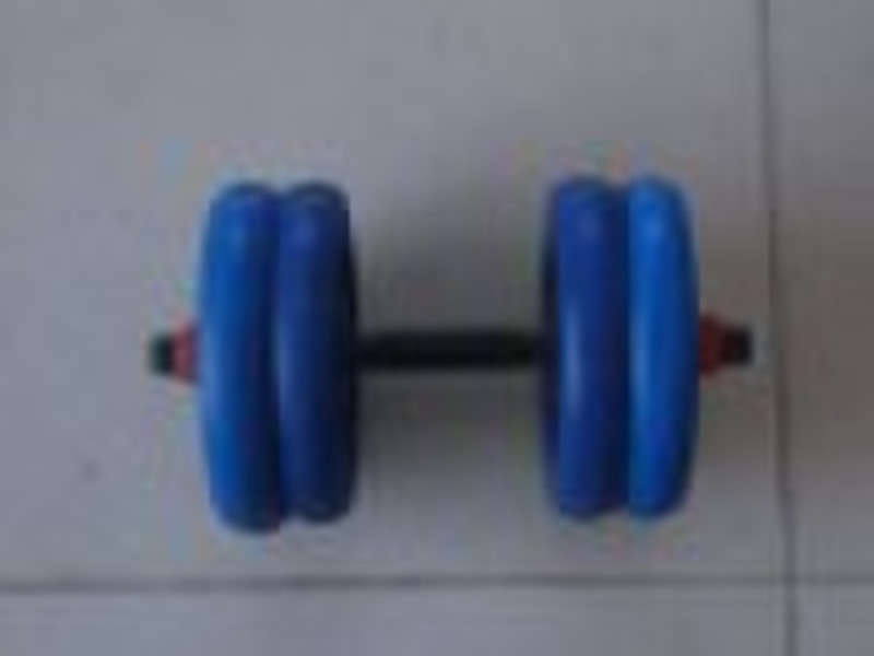 plastic dumbbell