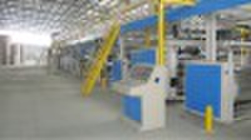 Corrugated board production line