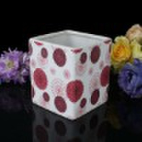 Ceramics garden flower pots