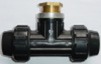 Plastic Compression Pipe Fitting