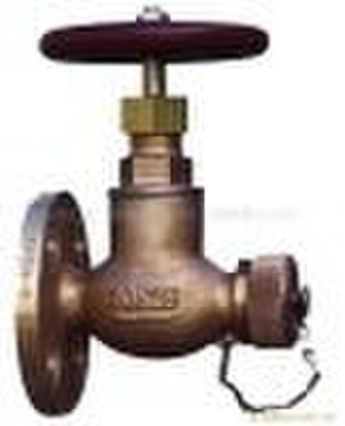 marine bronze globe hose valve