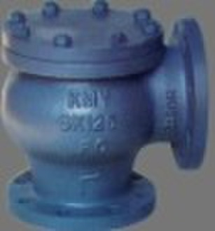 marine cast iron lift check angle valve