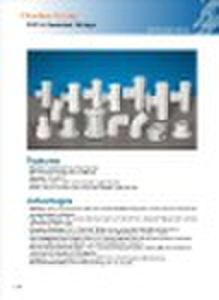 PVC pipes and fittings