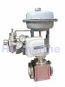 Pneumatic fluorine single seat raoary valve