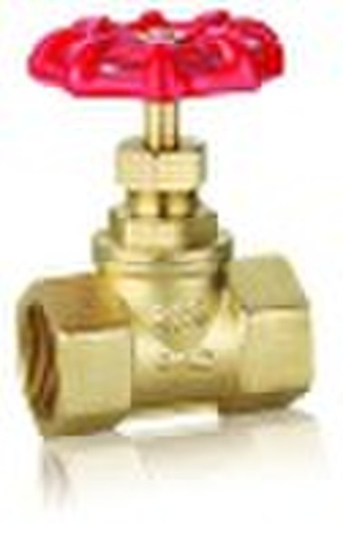 Brass stop valve