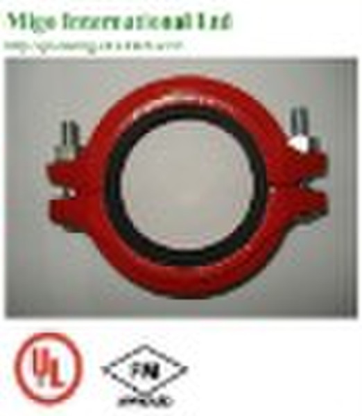 Red groove FM/UL rigid coupling