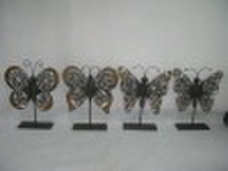 metal butterfly set