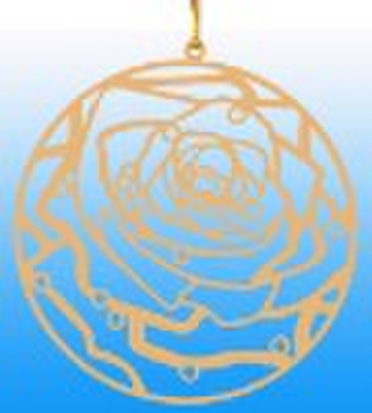 Brass Rose decoration