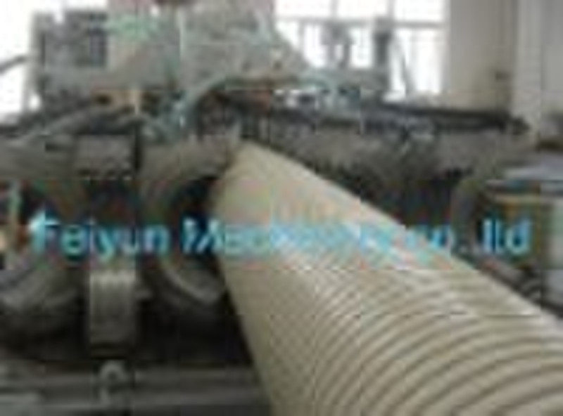 single wall corrugated  pipe production line