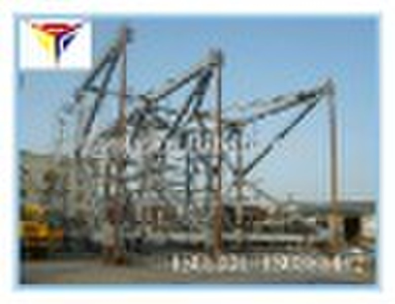 welding platform for blast-furnace