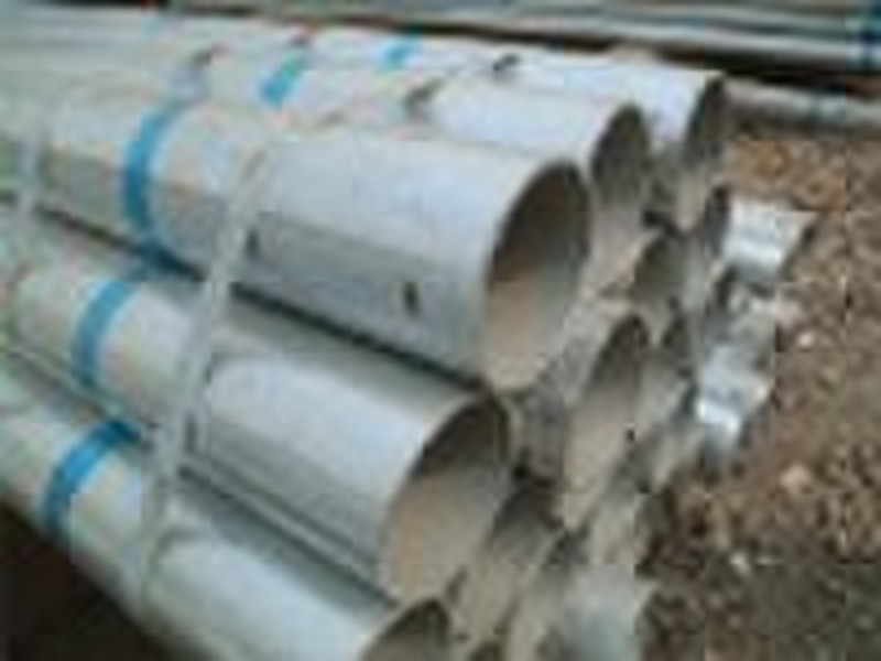 Galvanized welded steel pipe