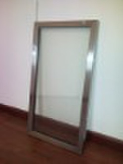 Wine cabinet glass door