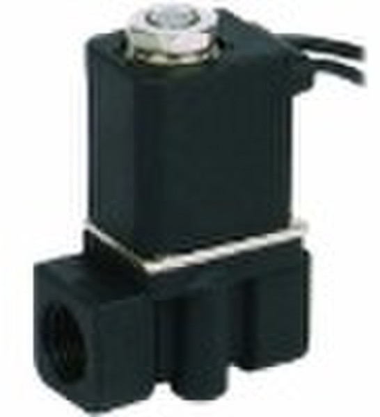 Miniature pneumatic solenoid valve, 2 way plastic