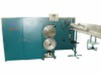 Spiral flexible aluminum foil duct machine