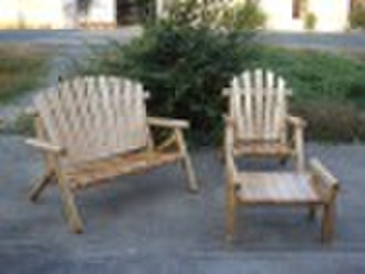 wooden table and chair