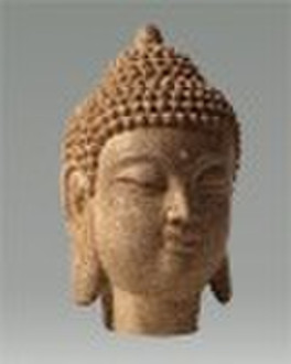 head of  buddhism  sculpture