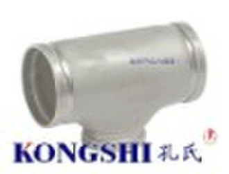 Stainless Steel Grooved Pipe Fittings Tee