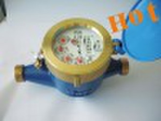 dry type brass water meter