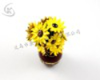 sunflower design jewelry box