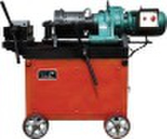 Reinforcing bar rib peeling thread rolling machine