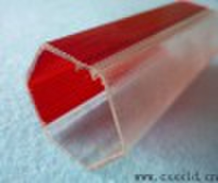 plastic light shade,PC profile, PC lamp covver