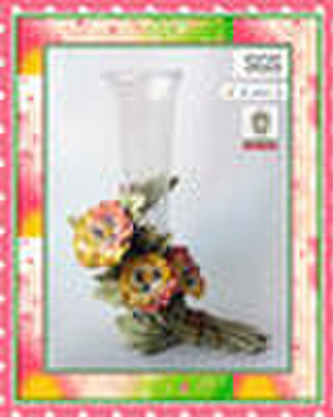 Polyresin glass vase home decoration