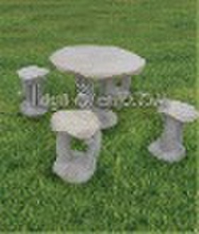 outdoor stone furniture