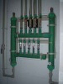 distributor for capillary tube mat