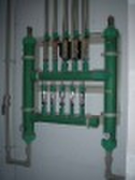 distributor for capillary tube mat