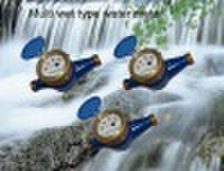 multi  wet type water meter