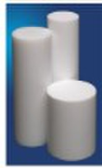 Molded PTFE rods