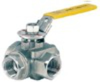 2NC flange ball valve (floating ball valve,worm wh