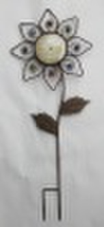 Sunflower thermometer Stake