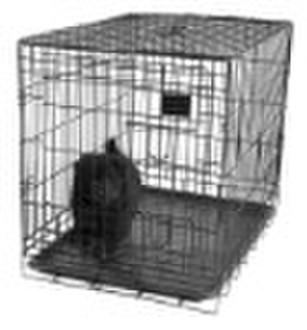 Wire dog cage