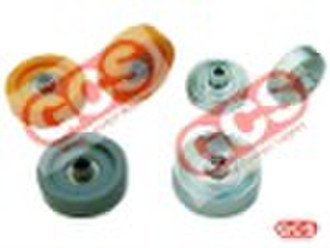 Rubber Coated Skate Wheel in nylon or in steel