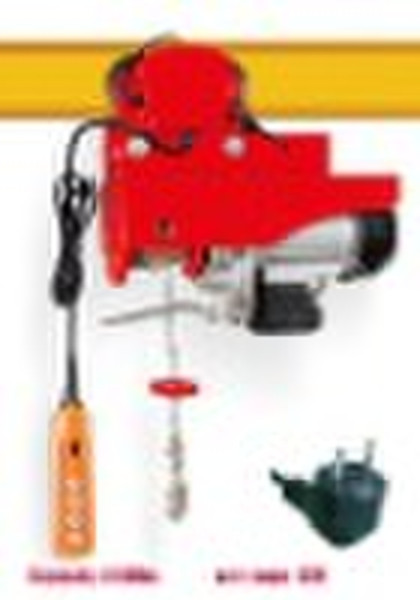 Portable Wire Rope Electric Hoist 440lbs