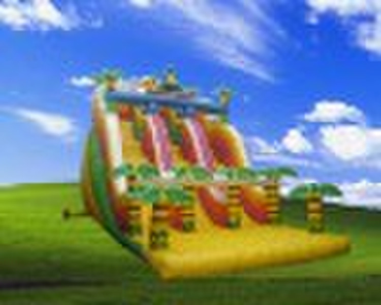 inflatable slide