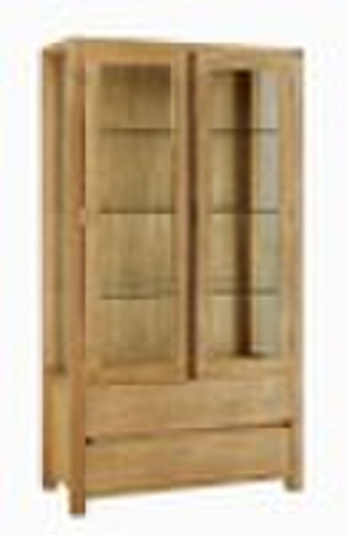 Solid oak wood cabinet