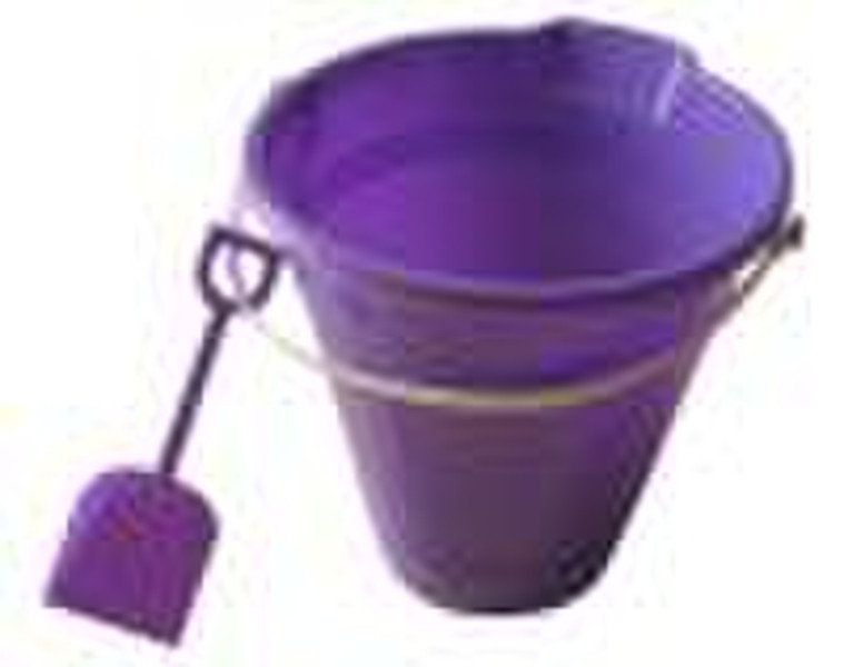 9" PP Toy Shovel and Pail