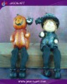 Хэллоуин украшения тыквы Ведьма и