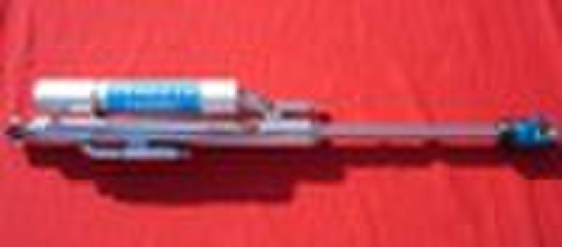 damping adjustable shock absorber for large displa