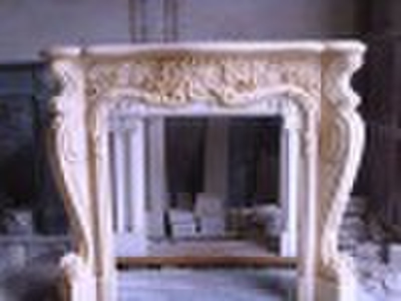 marble fireplace
