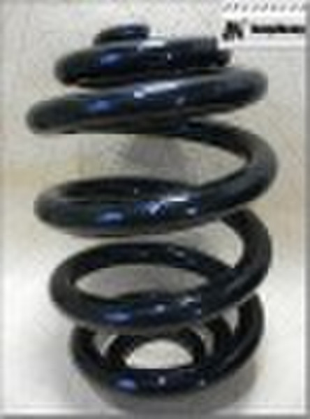 Tapered wire spring