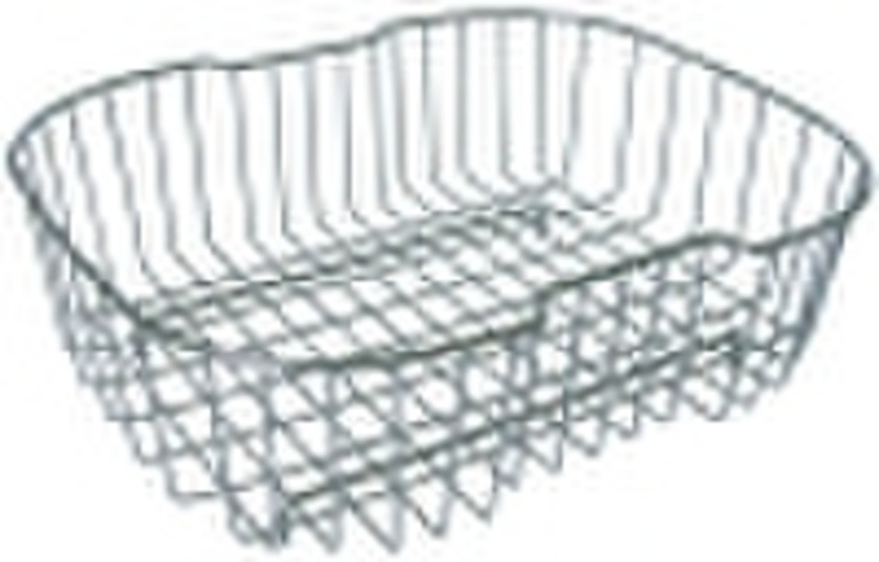 stainless steel kitchen basket , sink basket