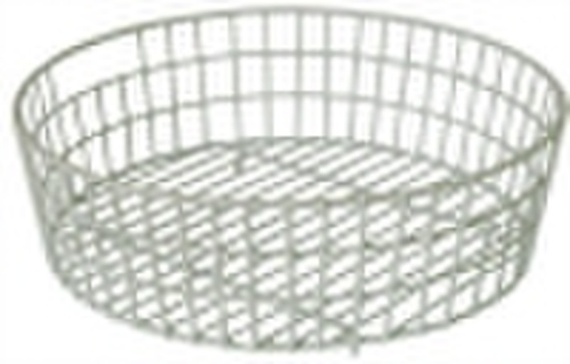 dish basket, wire basket with vinyl dipping