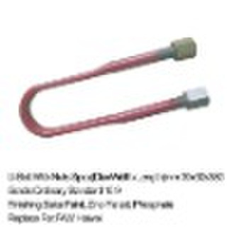 u-bolt and nut  fastener