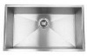 Zero Radius Stainless Steel Kitchen Sink