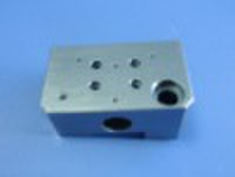 precision aluminium CNC machined  part   machine a