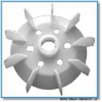 Injection plastic parts for machine fan